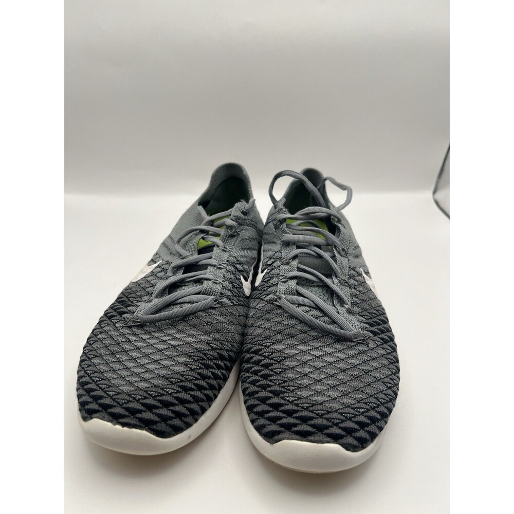 Nike Free TR Flyknit 2 Womens Size 8.5 Gray - Picture 5 of 9
